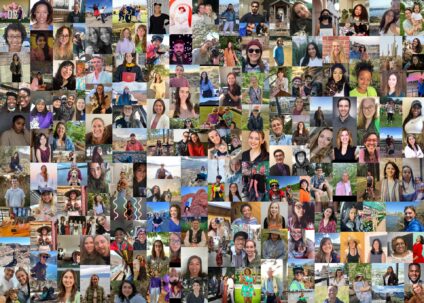 A collage of 3rd Decader faces, both active participants and alumni.